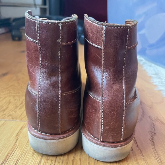 Women’s sz 8 (actually men’s sz 7d) handmade in USA Helm boots - Picture 3 of 6